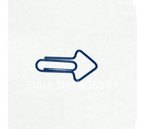 Arrowhead Shaped Paper Clips-Advertising Gifts (1 dozen/lot) Paper Clips Diy, Fancy Stationery, Shaped Paper Clips, Paperclip Crafts, Wire Bookmarks, Paper Clip Art, Advertising Gifts, Creative Bookmarks, Special Symbols