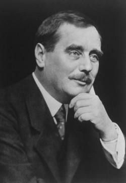 Herbert George "H. G." Wells (21/111866 – 13/08/1946) was a prolific English writer in many genres, including the novel, history, politics, and social commentary, and even textbooks and rules for war games.  Wells is sometimes called the father of science fiction, as are Jules Verne and Hugo Gernsback. His most notable science fiction works include The War of the Worlds, The Time Machine, The Invisible Man, and The Island of Doctor Moreau. Herbert George Wells, The Invisible Man, H G Wells, English Writers, The Time Machine, Invisible Man, Writers And Poets, Book Writer, Famous Authors