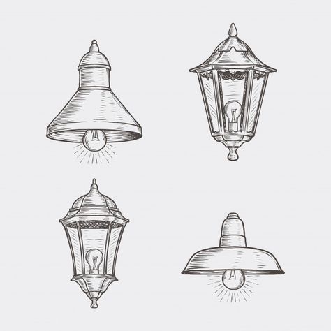 Hand drawn vintage street lamp Premium Vector | Premium Vector #Freepik #vector #vintage #city #hand #line Vintage Street Lamp, Lamp Drawing, Interior Design Sketchbook, Architecture Drawing Sketchbooks, Perspective Drawing Architecture, Interior Architecture Drawing, Vintage City, Interior Design Sketches, Architecture Design Sketch