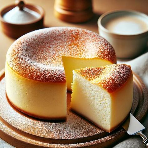 Jiggly Japanese Cheesecake: A Delightful Dessert That Bounces With Flavor Jiggly Japanese Cheesecake, Cheesecake Japanese, Honey Oatmeal Cookies, Desserts Photography, Cream Cheese Cupcakes, Peach Pie Recipes, Creamy Macaroni And Cheese, Japanese Cheesecake, Persian Cuisine