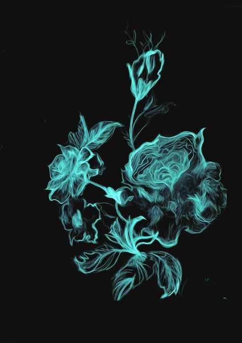 Aqua-Teal-Turguize&Black | Teal and black wallpaper, Teal art, Teal wallpaper Neon Teal Wallpaper, Teal And Black Wallpaper, Turquoise Cottage, Turquoise Aesthetic, Lizzie Hearts, Glow Art, Talk To The Hand, Turquoise Wallpaper, Sketch Photoshop