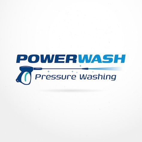 Car Washing Logo, Pressure Washer Logo, Powerwashing Logo, Powerwashing Business, Power Washing Logo, Pressure Washing Logo, Pw Logo, Sewing Business Logo, Car Wash Logo