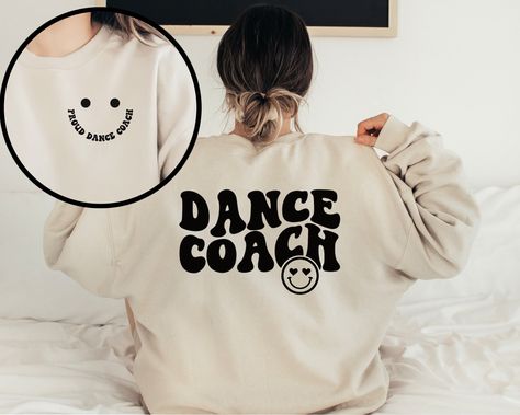 Cheer Coach Sweatshirts Design, Retro Cheer Shirt, Cheer Tees Shirt Ideas, Cheer Coach Shirts Ideas, Cheer Apparel Ideas, Cheer Coach Shirts Design, Cheer Coach Outfit, Cheer Shirts Designs, Cheer Tshirt Designs