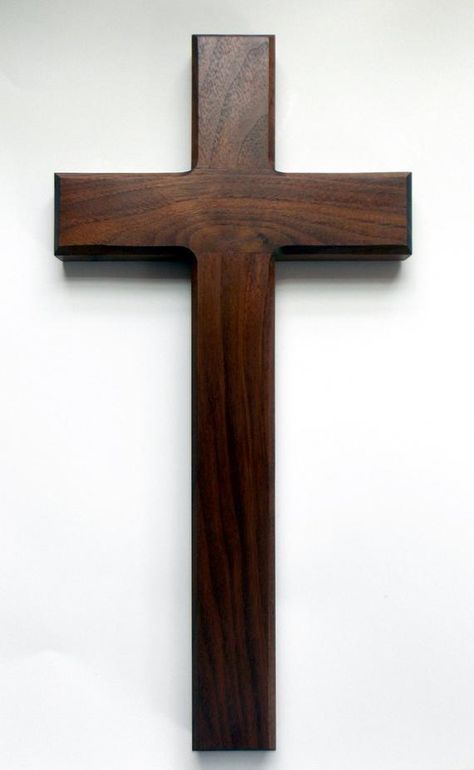 Wooden Crosses Diy, Wood Crosses Diy, Wooden Cross Crafts, Rustic Wood Cross, Wood Wall Cross, Cross Pictures, He Has Risen, Wooden Crosses, Wood Pallet Wall