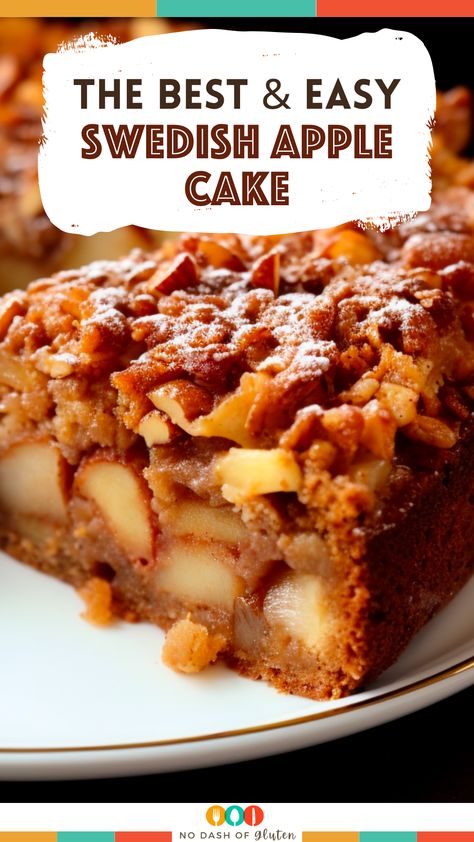 Apple Cake With Orange Juice, Ikea Apple Cake Recipe, Maple Apple Desserts, Caramel Apple Upside Down Cake Recipe, Apple Slice Cake Recipe, One Egg Dessert Recipes, Fresh Fruit Dessert Ideas, Apple Swiss Roll, Apple Baked Desserts