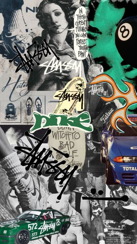 Stussy Wallpaper, Streetwear Wallpaper, Streetwear Girl, Vintage Poster Design, Music Poster Design, Graffiti Style Art, Wallpaper Tumblr, Graffiti Wallpaper, Art Wallpaper Iphone