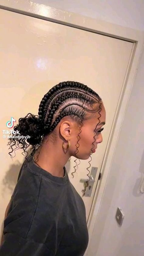 Create Pin for ad Bob Bangs, Hair Down Styles, Emo Hairstyles, Cornrows Natural Hair, Cornrows Braids For Black Women, Hairstyles Bob, Short Box Braids Hairstyles, Feed In Braids Hairstyles, Goddess Braids Hairstyles