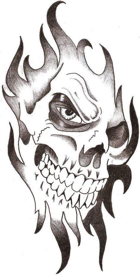 Badass Drawings, Skull Sketch, Tattoo Background, Kunst Tattoos, Skull Art Drawing, Skulls Drawing, Seni Dan Kraf, Butterfly Tattoos, Drawing Faces