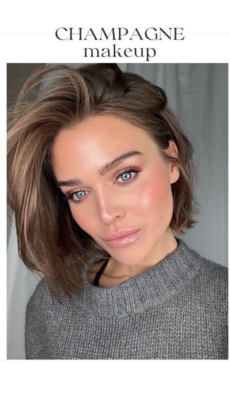 Ginemargrethe Hair, Dark Blonde Bob Hair, Charlotte Tilbury Spotlight, Gine Margrethe Hair, Eyeshadow Combos, Going Blonde From Brunette, Gine Margrethe, Dark Blonde Bobs, Global Hair Color