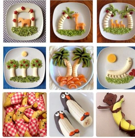 35+ Adorably Cute Food Ideas - HubPages Healthy Food Art, Pictures Of Food, Kreative Snacks, Decorações Com Comidas, Food Art For Kids, Amazing Food Art, Creative Food Art, Easy Food Art, Food Projects