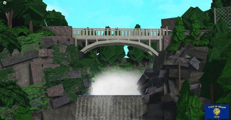 Bloxburg Kingdom Layout, Mountains In Bloxburg, Bloxburg House On A Mountain, Castle Ideas Bloxburg, Mountains Bloxburg, Bloxburg Landscaping Ideas, Bloxburg Forest Ideas, Bloxburg Theme Park, Roblox Theme Park Tycoon Ideas