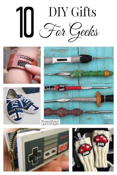 Looking for great geeky gifts you can make yourself? Here are 10 DIY Gifts for Geeks to knock the socks off your loved one! Nerdy Christmas Gifts, Diy Geek, Nerdy Christmas, Geek House, Geek Diy, Geeky Craft, Presente Diy, Nerd Crafts, Nerdy Gifts