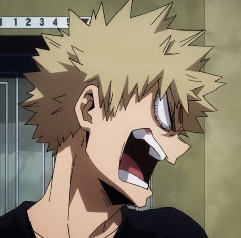 Bakugou Yelling, Kermit The Frog Gif, Bakugou Manga, Anime Drawing Books, Bakugo Katsuki, Academia Wallpaper, Katsuki Bakugo, Katsuki Bakugou, Bakugou Katsuki