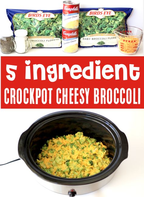 Crockpot Veggie Side Dish, Vegtables Dishes Crockpot, Broccoli Recipes In Crockpot, Veggies In Crockpot Slow Cooker, Crock Pot Broccoli Cheese Casserole, Frozen Broccoli Crockpot Recipes, Crockpot Veggie Casserole, Veggie Side Dishes Crockpot, Vegetable In Crockpot