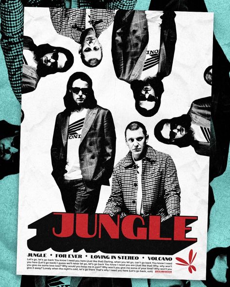 Jungle Poster! @jungle4eva #graphicdesign #design #art #graphicdesigner #illustration #grunge #music #designer #graphic #digitalart #photoshop #artwork #illustrator #jungle #album #threshold #graphics #typography #indie #photography #drawing #lovinginstereo #jungleband #poster #designinspiration #posterdesign #adobe #poster #jungle4eva Indie Graphic Design, Jungle Band, Jungle Poster, Indie Photography, Photography Drawing, Photoshop Artwork, Grunge Music, Love Now, Design Inspo