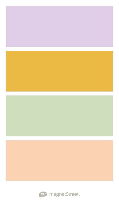 Lilac Orange Green Color Palette, Lilac Mustard Color Palette, Digital Lavender Color Palette, Lilac And Yellow Color Palette, Lavender Peach Color Palette, Lavender Pallete, Pistachio Color Palette, Peach Wedding Palette, Purple Yellow Color Palette