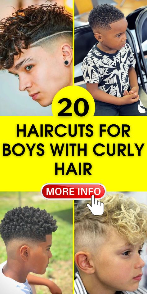 Cute & Stylish Curly Haircuts for Boys: Short to Long Styles Trending Boys Haircuts 2024, Boys Haircut Trendy Curly, Curly Haircuts For Boys, Long Haircuts For Boys, Boys Curly Haircuts Kids, Mixed Boys Haircuts, Curly Hairstyles For Boys, Best Boys Haircuts, Haircuts For School