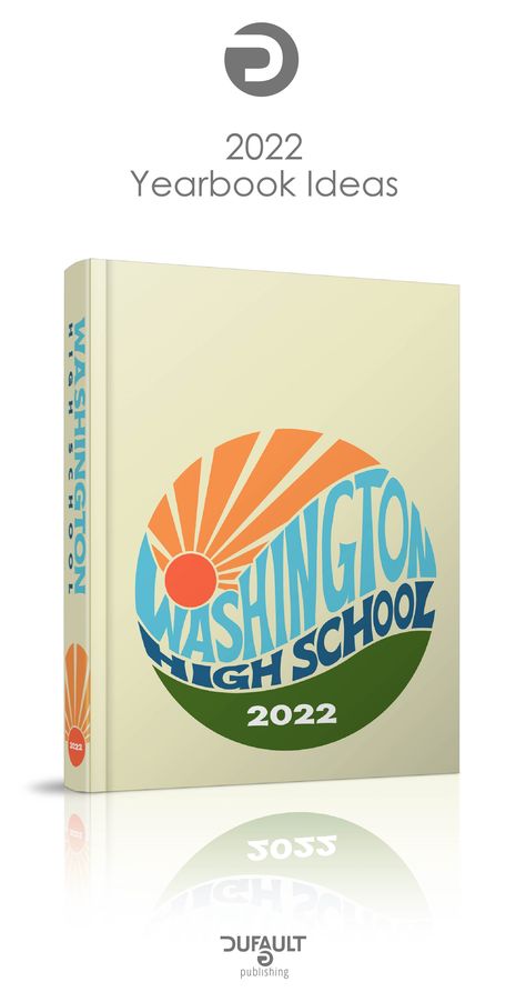 2022 yearbook theme cover idea Colorful Yearbook Themes, Cool Yearbook Cover Ideas, Trendy Yearbook Covers, 2022 Yearbook Themes, Sunset Yearbook Theme, Yearbook Covers Aesthetic, Yearbook Cover Aesthetic, Year Book Covers Ideas, Yearbook Themes Retro