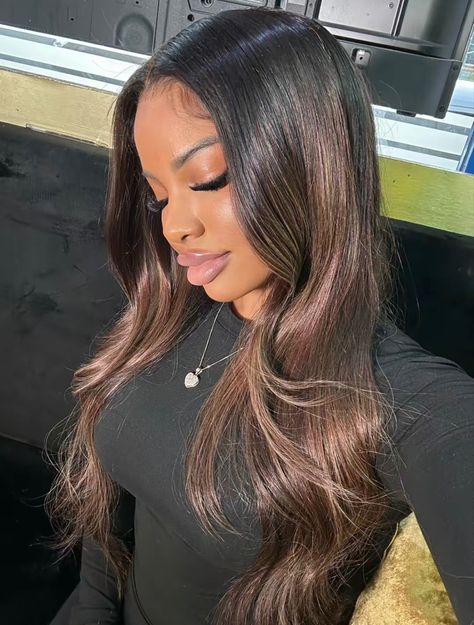 Straight Blonde Hair, Dyed Hair Inspiration, Hair Laid, Brown Highlights, Hair Growth Tips, Hair Inspiration Color, Baddie Hairstyles, Sew In, Hair Inspo Color