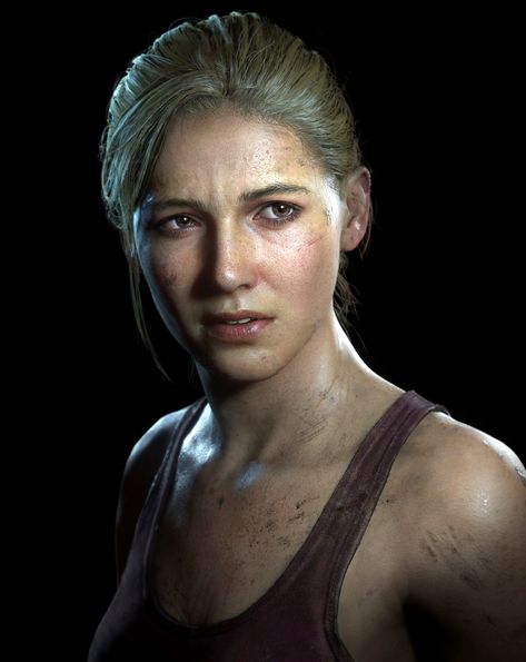 Elena Fisher Uncharted, Female Video Game Characters, Elena Fisher, Badass Female, Sam Drake, Uncharted Game, Uncharted Series, A Thief's End, Nathan Drake