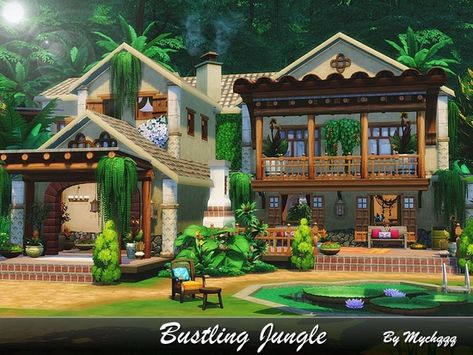 Lot: 30x30  Found in TSR Category 'Sims 4 Residential Lots' Selvadorada Sims 4 Cc, Sims Jungle House, Sims 4 Jungle Adventure House, Sims 4 Jungle Adventure Cc, Sims 4 Selvadorada House, Sims 4 Jungle House, Sims 4 Selvadorada, Sulani Homes Sims 4, Sims 4 Jungle Adventure