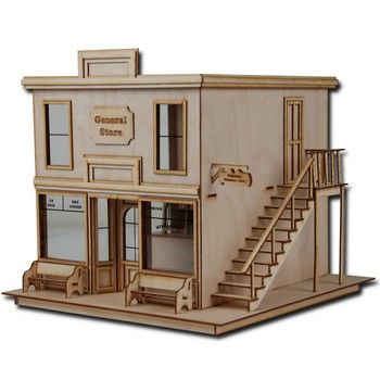 Greenleaf Dollhouses - Affordable Dollhouse Kits Factory Direct Dollhouse Blueprints, San Myshuno, Sims House Plans, Cardboard House, Dollhouse Kits, Miniature Houses, Miniature House, Sims House, Mini House