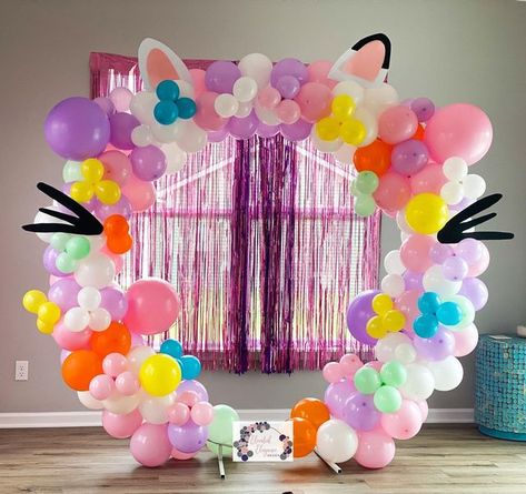 Gabbys Dollhouse Balloon Garland, Gabbys Dollhouse Birthday Decor, Gabby Dollhouse Balloons, Diy Gabby’s Dollhouse, Gabbys Dollhouse Pinata, Sprinkle Party Gabbys Dollhouse, Gabby Dollhouse Party Decor, Hey Gabby Birthday, Gabbie's Dollhouse Birthday