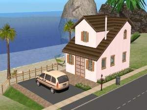 Mod The Sims - cheap house - small beach lot - no CC Sims 2 House, Cheap House, Gimme Shelter, Sims Houses, Sims Builds, House Small, Sims Ideas, Cheap Houses, Sims Building