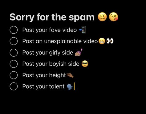 Things to post on your prvt story or public Things To Post On Close Friends Story, Things To Post On Spam Accounts, Things To Post On Snapchat Story, Snap Games, Snapchat Questions, Instagram Questions, Apps For Teens, Snapchat Stickers, Snap Ideas