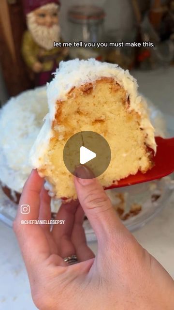 EASY HEALTHY RECIPES on Instagram: "Coconut Cake Recipe ⤵️ 

👉Follow @abundantrecipes for easy and healthy recipes and meal prep ideas

I have made a DUPE for Tom Cruise’s famous Coconut Cake that he sends to celebrities. It is so soft and delicious, I had to stop myself from eating the whole cake!

Ingredients-
Cake-
3 cups cake flour (not self-rising)
2 teaspoons baking powder
1 teaspoon fine table salt
1/2 cup full fat coconut milk (canned)
3/4 cup of buttermilk
2 teaspoons pure coconut extract 
1 teaspoon pure vanilla extract 
2 cups of sugar 
1 1/2 sticks unsalted butter, softened
1/4 cup of vegetable oil or canola oil
1 cup chopped white chocolate or chips
3 eggs
2 egg whites
 
Frosting-
1 stick of unsalted butter, room temperature
4 oz cream cheese
Dash of fine table salt
1 teaspoo Copycat Tom Cruise Coconut Cake, Tom Cruise Coconut Cake Recipe, 3 Day Coconut Cake, Box Cake Mix Hacks Coconut, Three Day Coconut Cake Recipe, Coconut Sweet Recipes, Martha Stewart Coconut Buttermilk Pound Cake, Best Coconut Cake Recipe, Coconut Cake Recipe