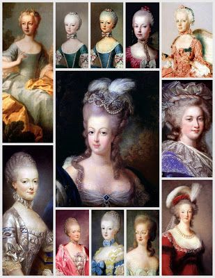 Magic Moonlight Free Images: Marie Antoinette Collages! Portraits Of Women, French Royalty, Maria Theresa, History Nerd, French History, 18th Century Fashion, Fukushima, French Revolution, Nagasaki