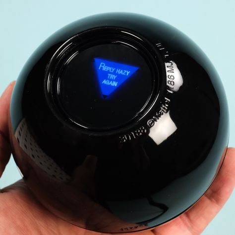 Magic 8 ball Magic Eight Ball Aesthetic, Magic 8 Ball Art, Ball Pfp Aesthetic, Magic 8 Ball Aesthetic, 8 Ball Pfp, Magic 8ball, Stardust Aesthetic, Pfp Instagram Highlights, Divine Machinery