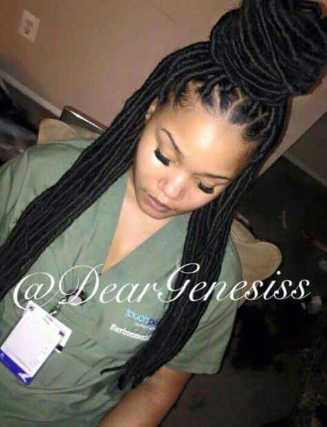 Focs Locs, Hairstyle Videos, Short Natural Hair, Meagan Good, Faux Locs Hairstyles, Long Box Braids, Goddess Locs, Beautiful Braids, Hair Laid