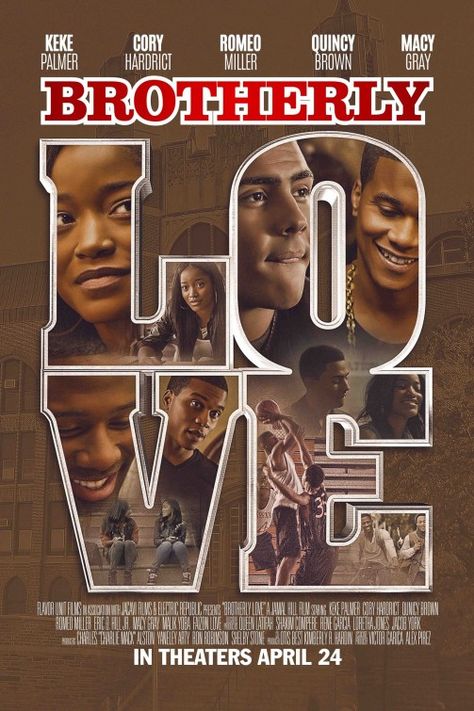 'Brotherly Love' Black Love Movies, Romeo Miller, African American Movies, Chris Collins, Beau Film, Great Movies To Watch, Teen Movies, Keke Palmer, Love Film