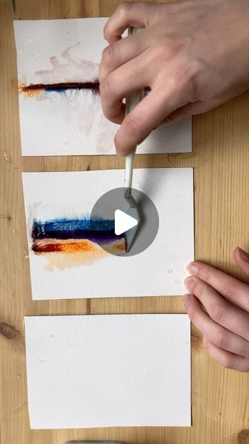 Abija on Instagram: "Best tutorial Skipped the fast cuts part I like going with the flow 💜🧡🩵" Watercolour Abstracts Paintings, Loose Watercolour Painting Tutorials, Abstract Watercolor Techniques, Mandy Evans Artist, Watercolour Abstract Painting, Watercolour Inspiration Abstract, Abstract Painting Tutorial Videos, Abstract Watercolour Painting, Watercolor And Ink Tutorial