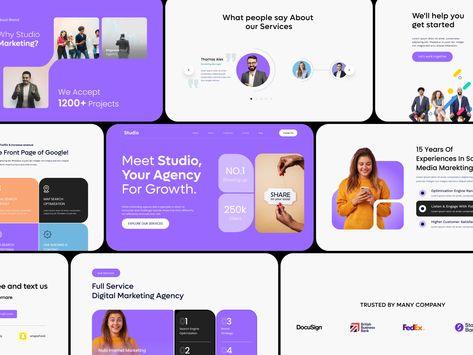 Studio Website Design, Website Design Marketing, Studio Marketing, Studio Website, Presentation Deck, Brand Manual, Powerpoint Presentation Design, Ppt Design, Presentation Design Template