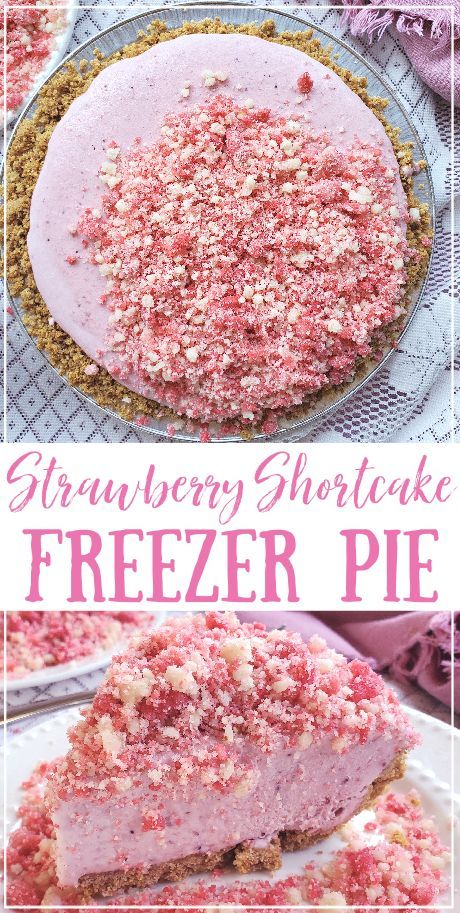 Freezer Pie, Sweet Treats Desserts, Torte Cupcake, Strawberry Desserts, Pie Dessert, Sugar Rush, Yummy Sweets, Strawberry Recipes, How Sweet Eats