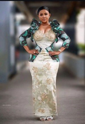 Gorgeous styles for church and occasions this season. - Stylish Naija Traditional Gown, African Bazin, Brown Bridesmaid Dresses, Ankara Jumpsuit, Sunday Clothes, My Culture, Stylish Naija, African Fabric Dress, African Prom Dresses