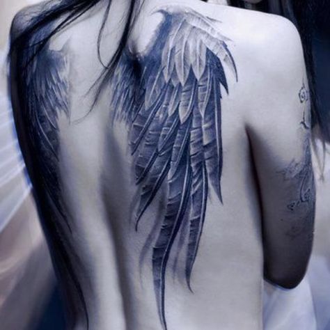 Tattoo Designs Chest, Tattoo Designs Dragon, Small Wing Tattoos, Angel Wing Tattoos, Angel Wings Tattoo On Back, Tattoos Celtic, Tattoos Angel, Wing Tattoos On Back, Grace Tattoos