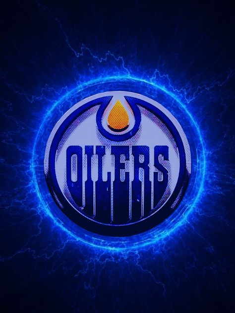 Oilers Wallpaper, Electric Wallpaper, Oilers Logo, Michigan Hockey, Fantasy Hockey, Nhl Hockey Teams, Nhl Wallpaper, Hockey Boards, Edmonton Oilers Hockey