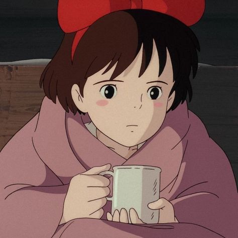 Kiki's Delivery Service, Delivery Service, Mug, Red