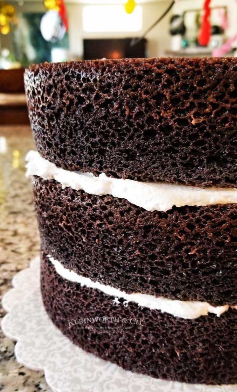 Moist Rich Chocolate Cake Recipe, Chocolate Cake Recipe For Stacking, Chocolat Cake Birthday, Moist Chocolate Birthday Cake, Sturdy Chocolate Cake For Stacking, Worlds Best Chocolate Cake, 3 Layer 6 Inch Chocolate Cake Recipe, Chocolate Birthday Cake Recipe Homemade, Chocolate Cake For Stacking