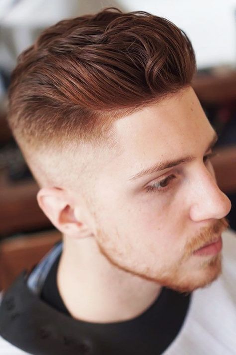 Hair Fall Men, Dimension Hair, Hair Dimension, Ginger Guys, Dark Red Hair Color, Men's Cuts, Red Hair Men, Copper Red Hair, Redhead Men