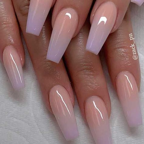 BORN PRETTY Quick Extension Nail Gel Polish Pink Nude Milk White Gel Soak Off UV Semi Permanent Spring Nails With Gems, Spicy Nails, Ombre Nails With Design, Instagram Do, Lakaran Fesyen, Ombre Nail Art Designs, Unghie Sfumate, Valentine Nails, Ombre Acrylic Nails