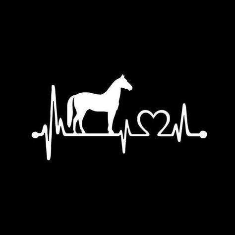 Auto Picture, Horse Heartbeat, Horse Themed Bedrooms, Horse Quotes Funny, Simple Tattoos For Women, Horse Riding Quotes, Tattoos For Dog Lovers, Horse Cartoon, Horse Clipping