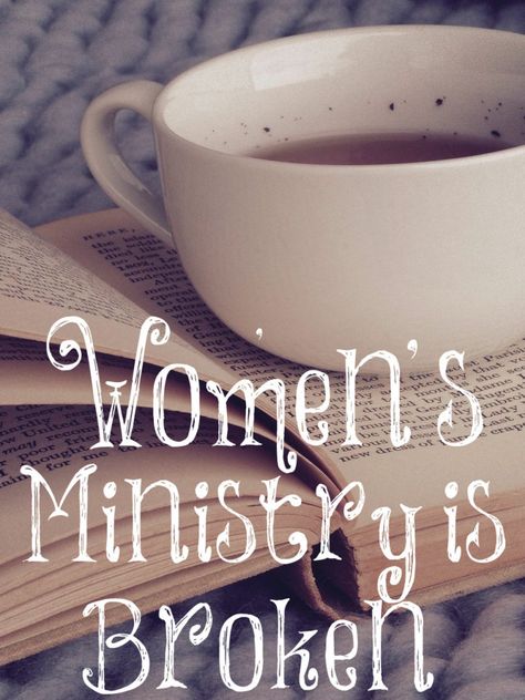 The entire paradigm of the “women’s ministry” is broken. It’s a vicious cycle. Women are trapped in the lies of feminism and find their Christian lives to be unfulfilling. They seek answers from a “women’s ministry” and are ultimately taught they will find fulfillment by involving themselves in “women’s ministry.” Womens Fellowship Ideas Ministry, Women’s Ministry Ideas, Women’s Ministry, Christian Crafts Women's Ministry, Womens Ministry Ideas, The Transformed Wife, Cycle Women, Judeo Christian, Biblical Advice