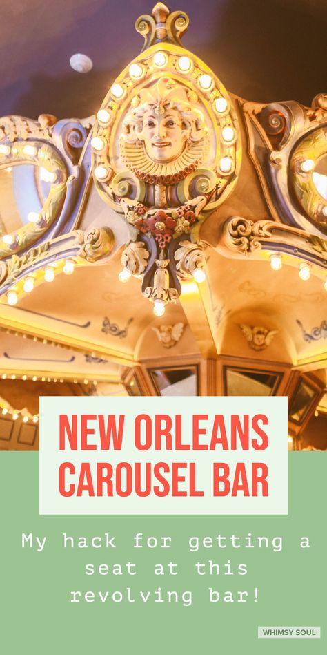 Carousel Bar New Orleans, Hotel Monteleone New Orleans, French Quarter Map, French Quarter Hotels, French Quarter Restaurants, New Orleans Bars, Nola Trip, New Orleans Christmas, Nola Bachelorette