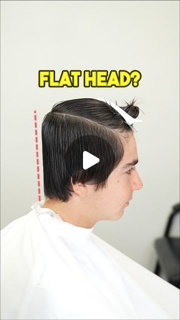 Fade Haircut Men's Middle Part, Haircuts For Flat Heads, Taper Fringe., Men Long Undercut, Textured Haircuts Men, Haircut For Flat Back Head Men, Rectangle Head Hairstyles, Flat Back Head Hairstyles Men, Haircut Men Big Forehead