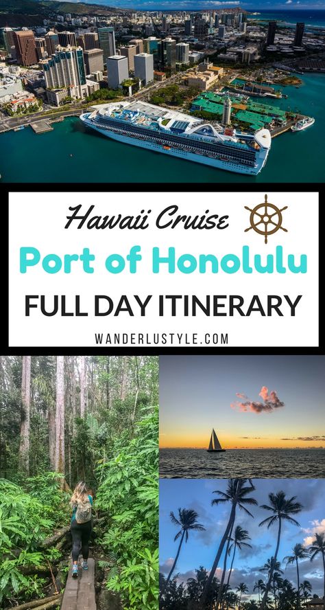 Honolulu Itinerary, Oahu Itinerary, Hawaiian Cruise, Hawaii Vacation Tips, Hawaii Cruise, Disney Hawaii, Cruising Tips, Hawaiian Cruises, Pride Of America