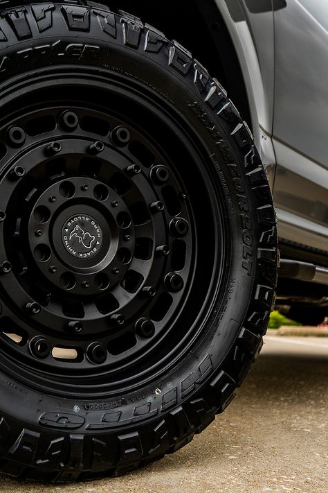 This 2020 Ford F150 XLT took a dip in our paint department to receive a matching set of painted lead foot mirror caps, grille inserts, and magnetic metallic badges. We fitted it with a 2-inch lift kit, 20-inch Black Rhino Arsenal wheels, and Nitto Ridge Grappler tires. We finished it off with a spray-in bed liner and UltraFlex Tonneau Cover, making this build a match made in heaven for any F150 enthusiast. Truck Rims And Tires, 2020 Ford F150, F150 Accessories, Black Rhino Wheels, Nitto Ridge Grappler, Truck Life, Ford F150 Xlt, Truck Rims, Black Rhino